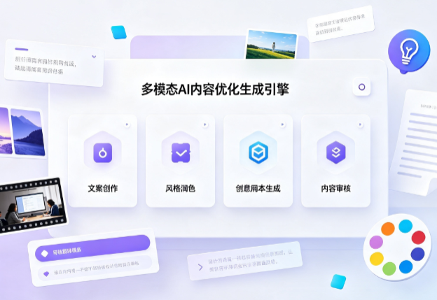 抚顺县AI智能内容优化创新 多模态生成技术丰富数字内容创作生态