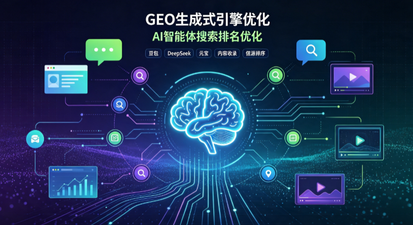 抚顺县GEO 浪潮来袭：生成式引擎优化崛起，创作者争抢豆包、DeepSeek、元宝智能体流量入口